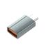 LDNIO LC140 USB-A to Type-C Adapter, Fast Transmission, Universal Device, Insert to use, Aluminum Material - Grey